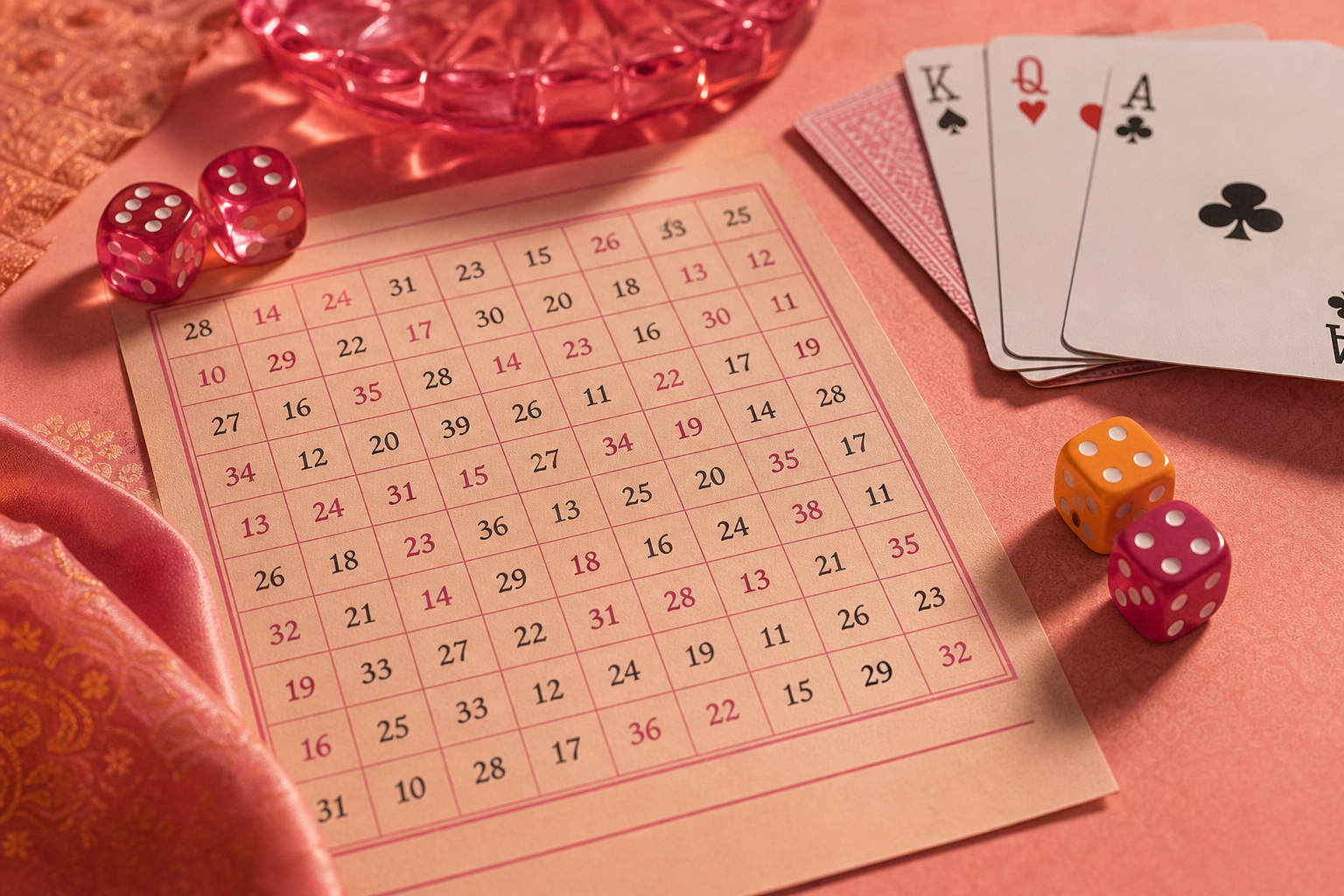 Kalyan matka jodi chart and panel chart guide with playing cards and dice
